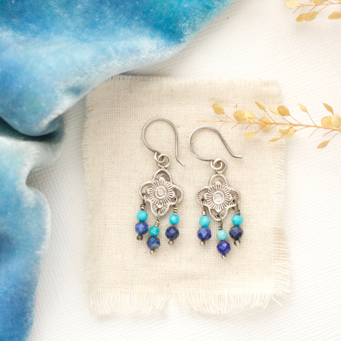 Mini Talara Lani Fringe Earrings