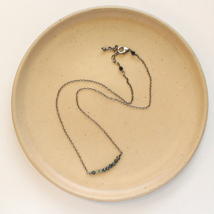 Sapphire Bar Necklace