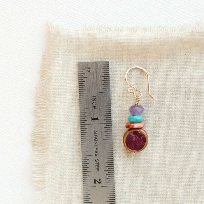 Stacked Tulum Earrings