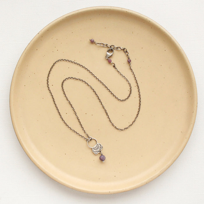 Jolie Lepidolite Necklace