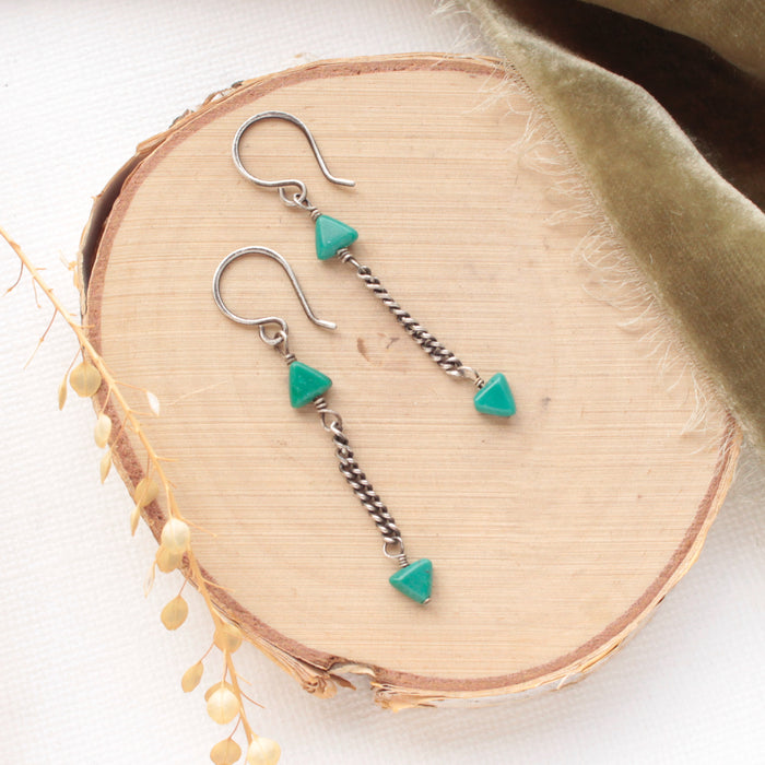 Turquoise Drift Earrings