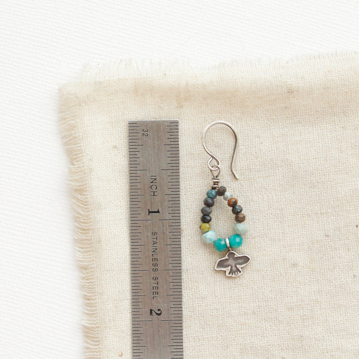 Serenity Soar Hoop Earrings