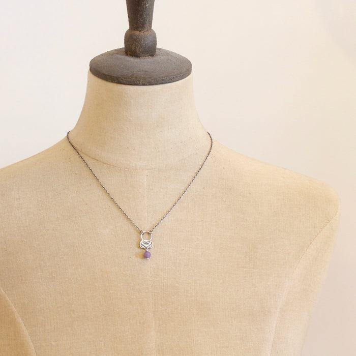Jolie Lepidolite Necklace