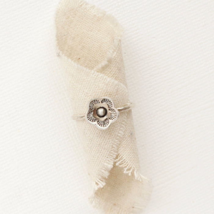 Mini Cactus Flower Ring