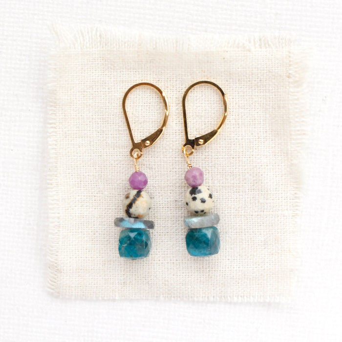 Stacked Capri Earrings