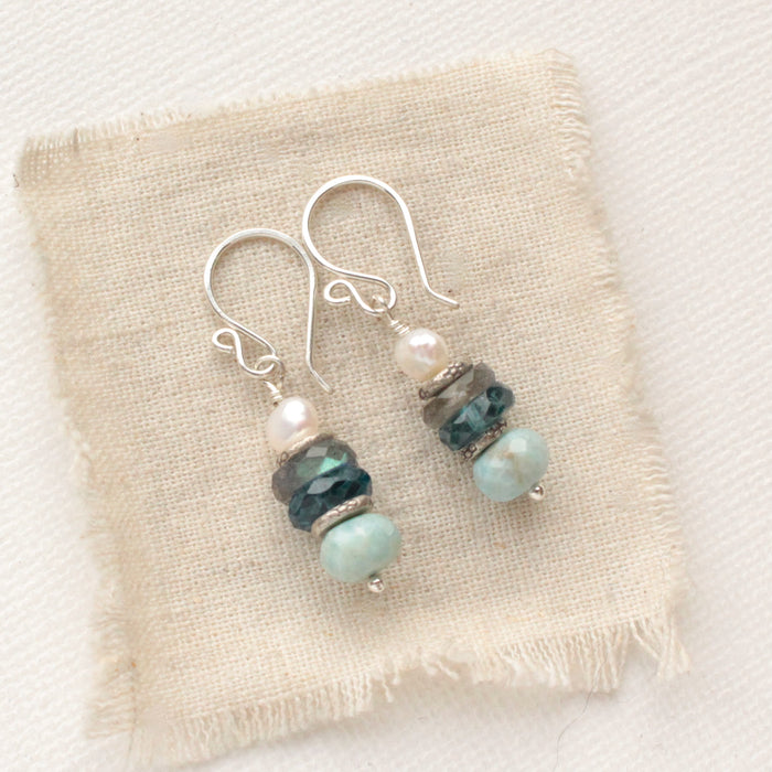 Stacked Tranquility Earrings