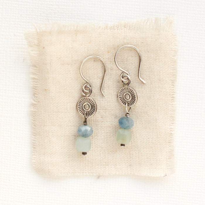 Talara Sun Aquamarine Earrings