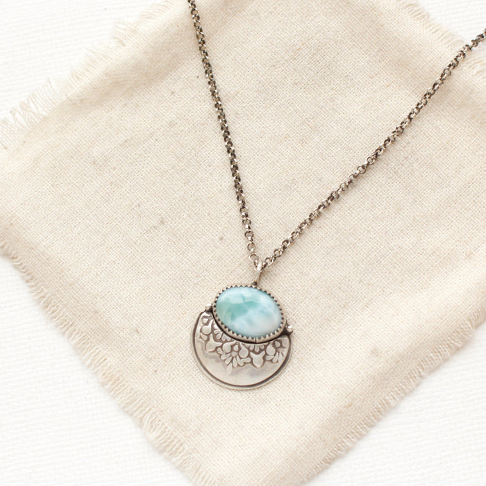 Siena Larimar Necklace