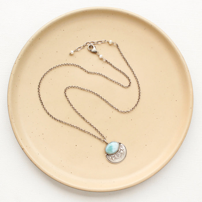 Siena Larimar Necklace