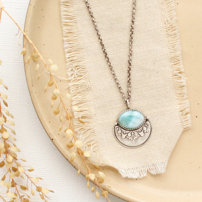 Siena Larimar Necklace