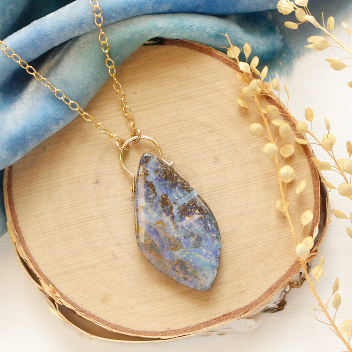 Boulder Opal Necklace