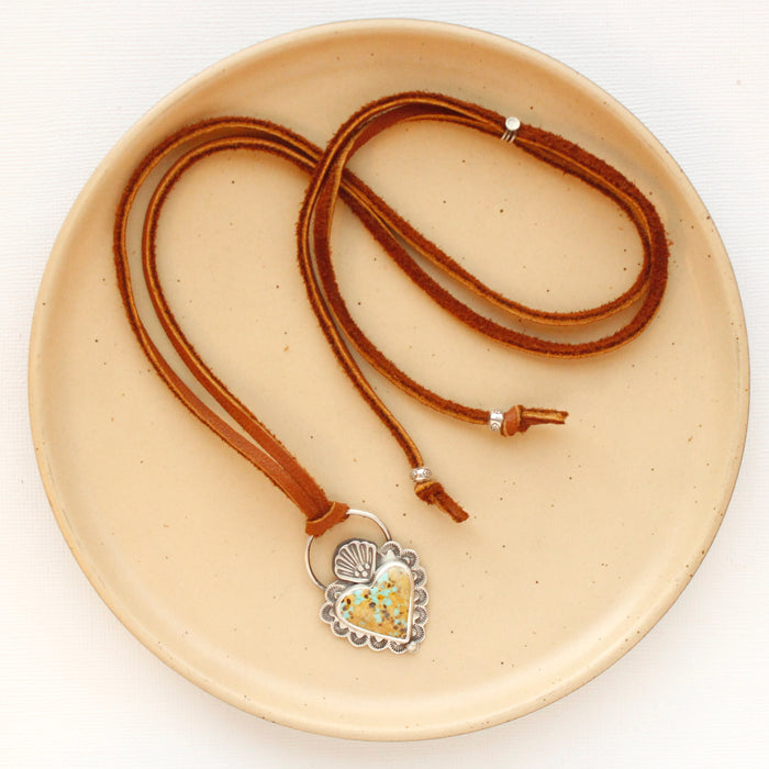 Marana Adjustable Leather Necklace