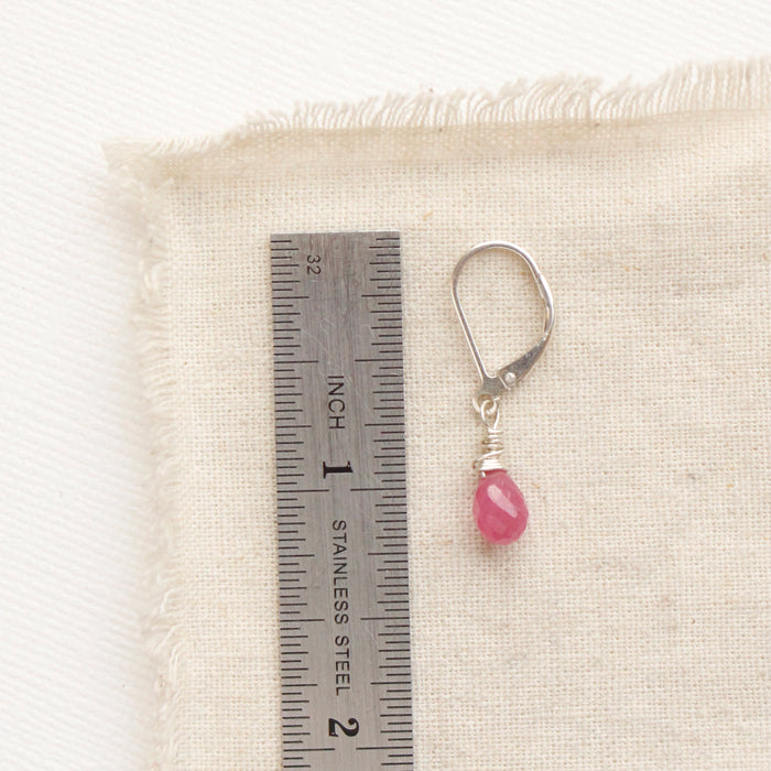 Little Ruby Drop Earrings