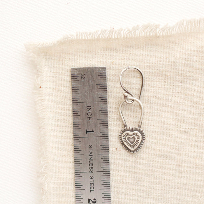 Layered Mini Heart Earrings