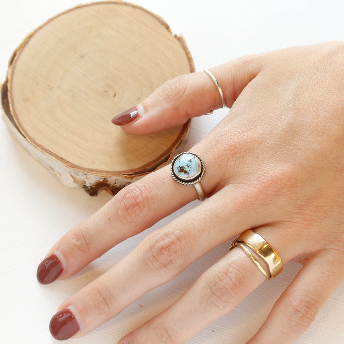 Lavender Turquoise Ring