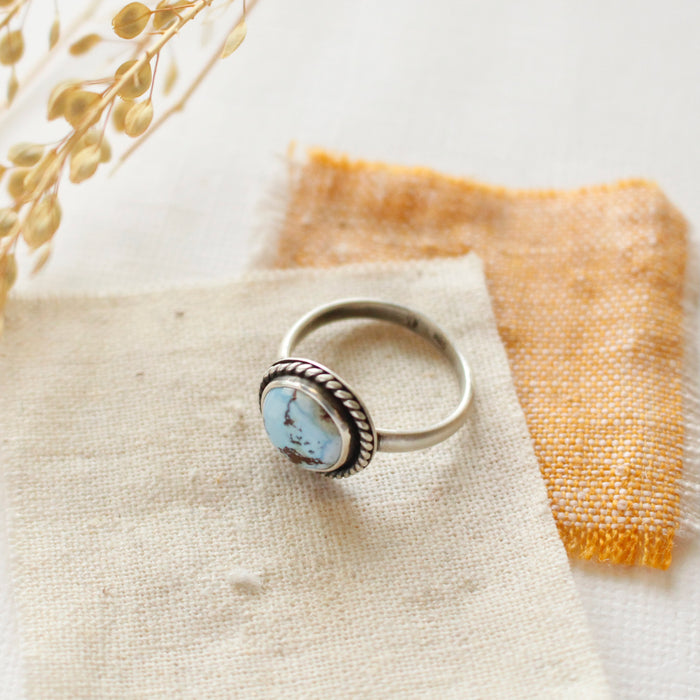 Lavender Turquoise Ring