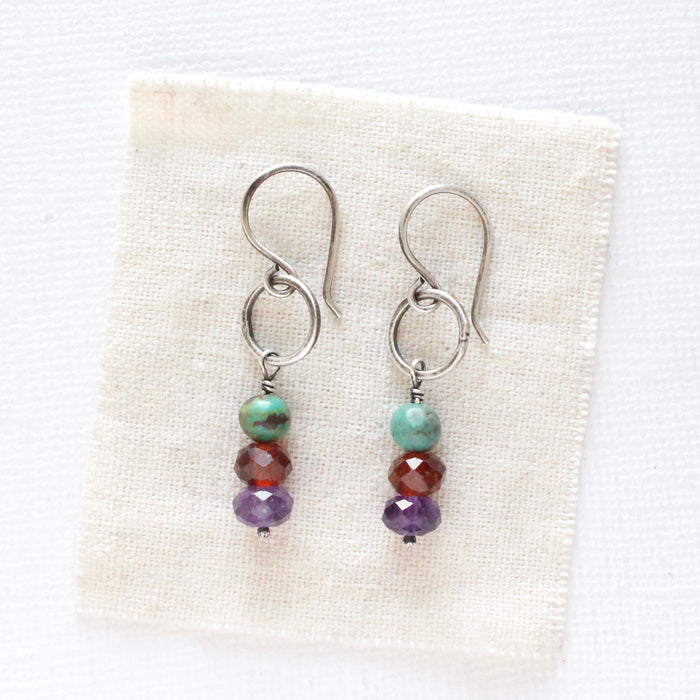 Stacked Valencia Earrings