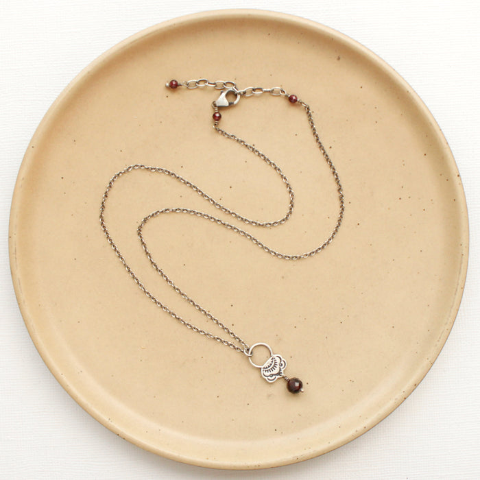 Garnet Jolie Necklace