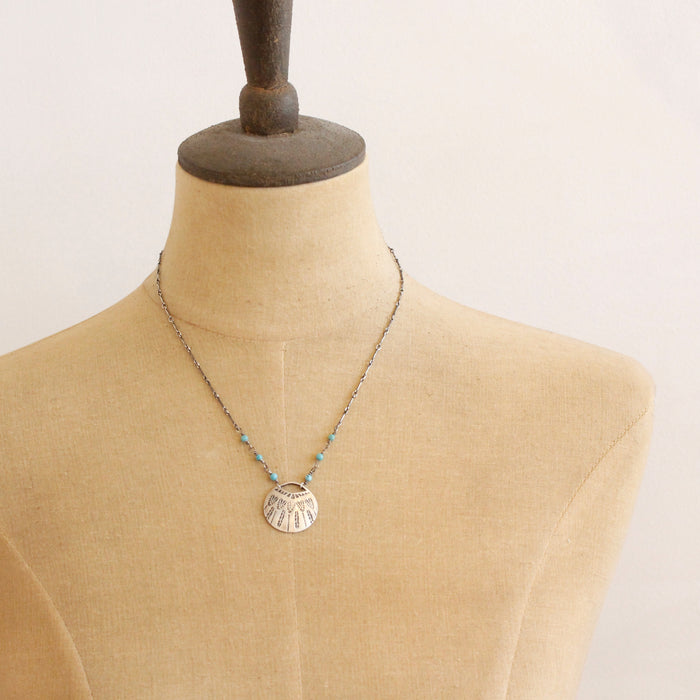 Turquoise Ventana Necklace