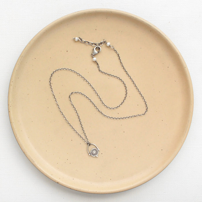 Mini Talara Shield Necklace