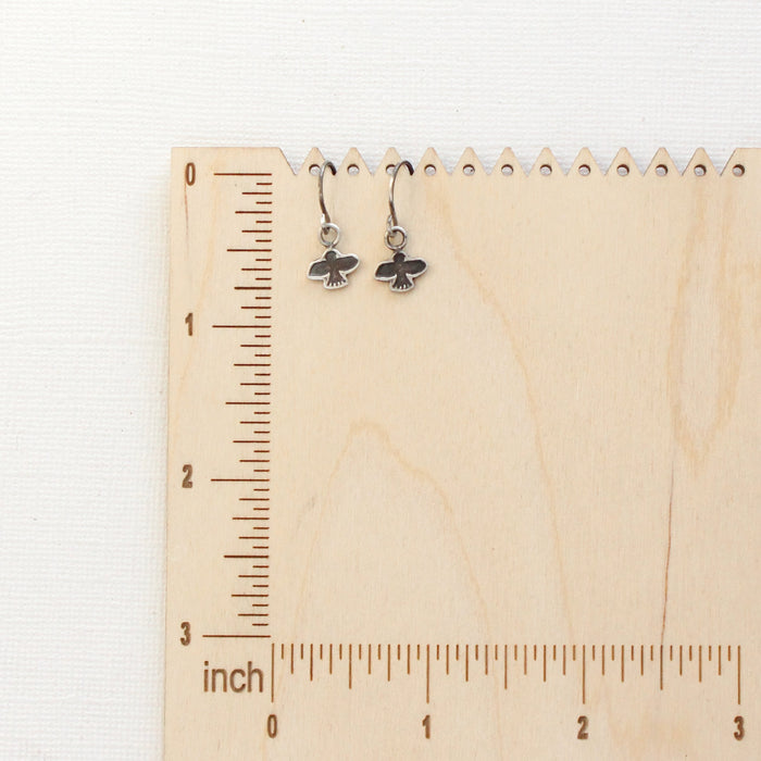 Mini Soar Charm Earrings