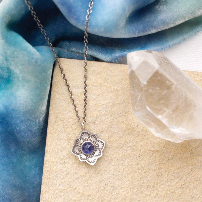 Desert Rose Tanzanite Necklace