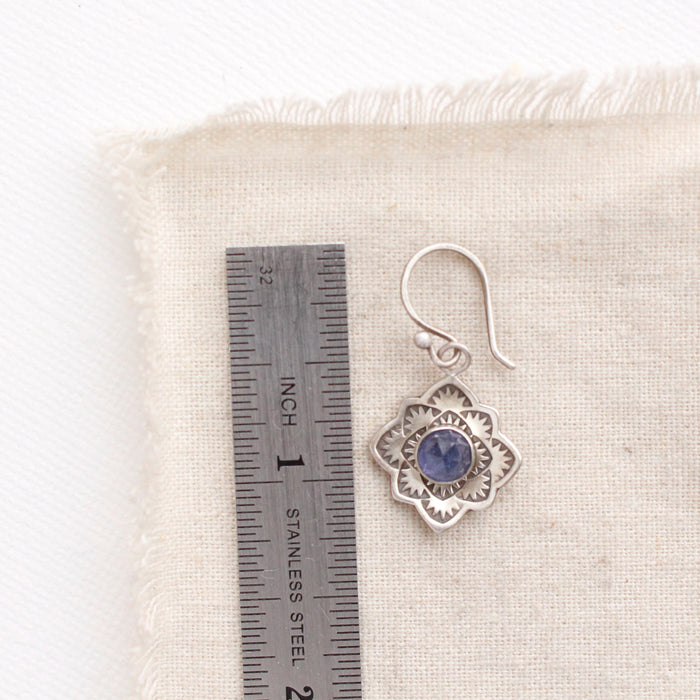 Desert Rose Tanzanite Earrings