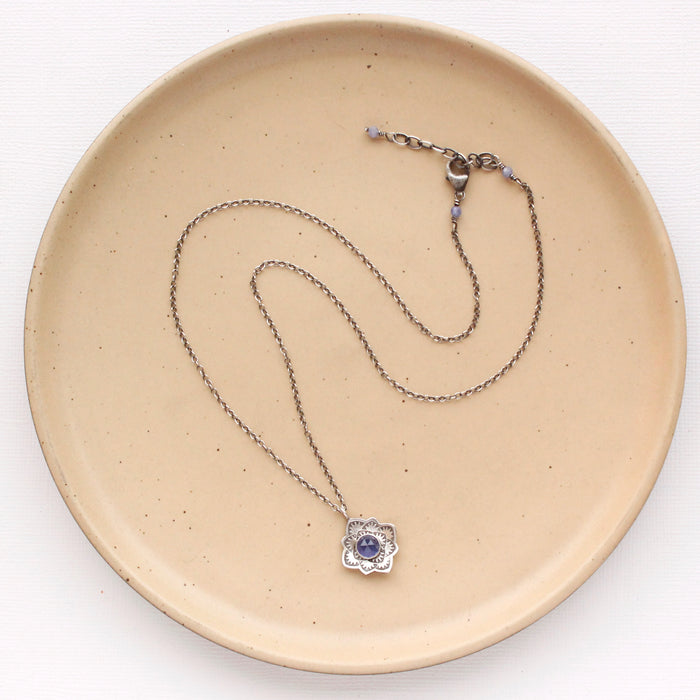 Desert Rose Tanzanite Necklace