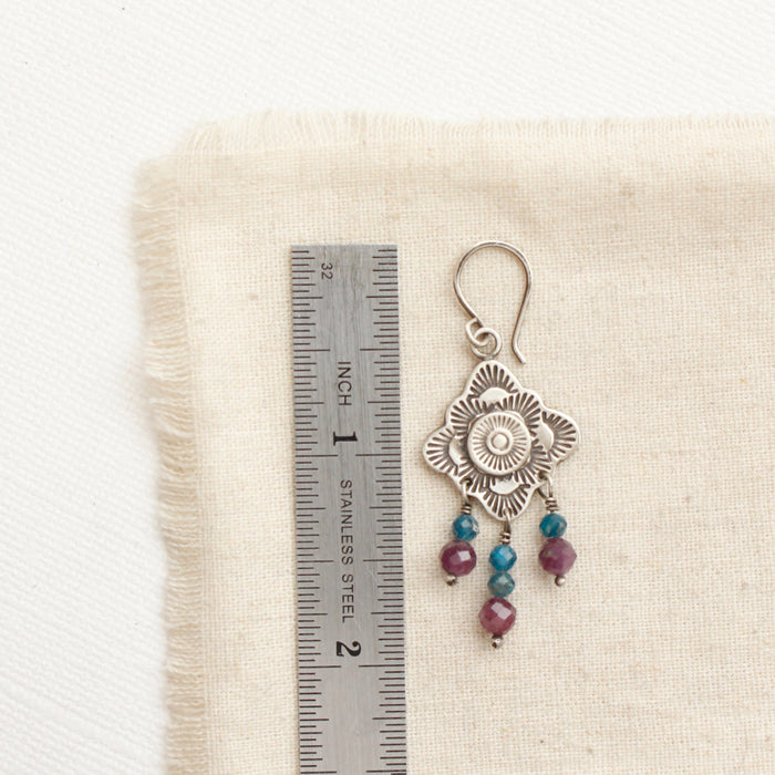 Layered Talara Sun Lagoon Earrings