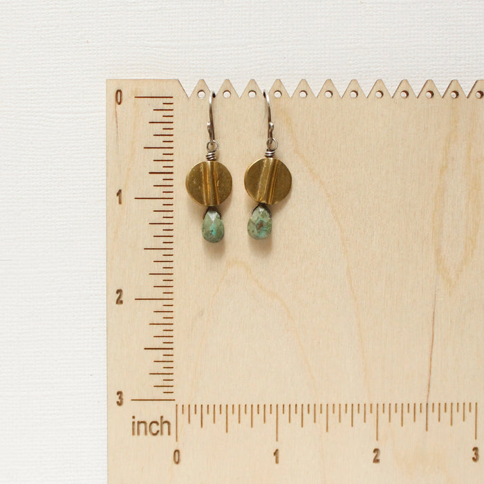 Mythos African Jasper Drop Earrings