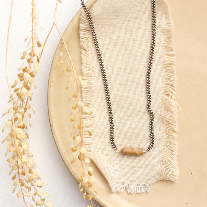 Sydney Picture Jasper Necklace