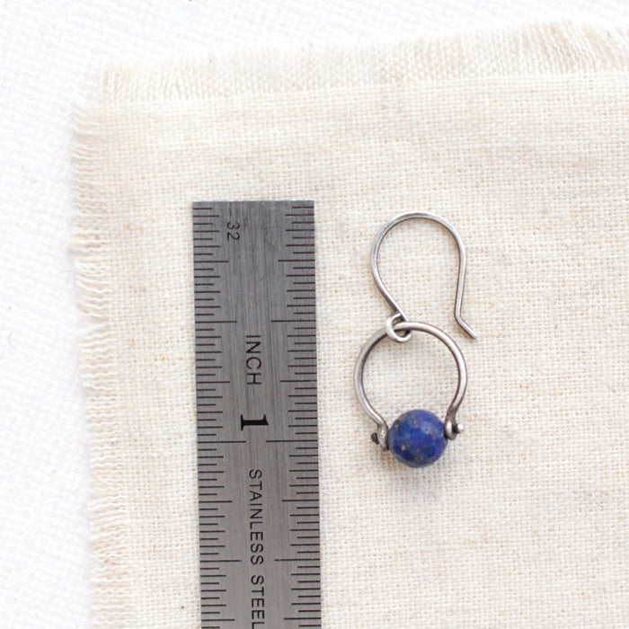 Lapis La Cloche Earrings