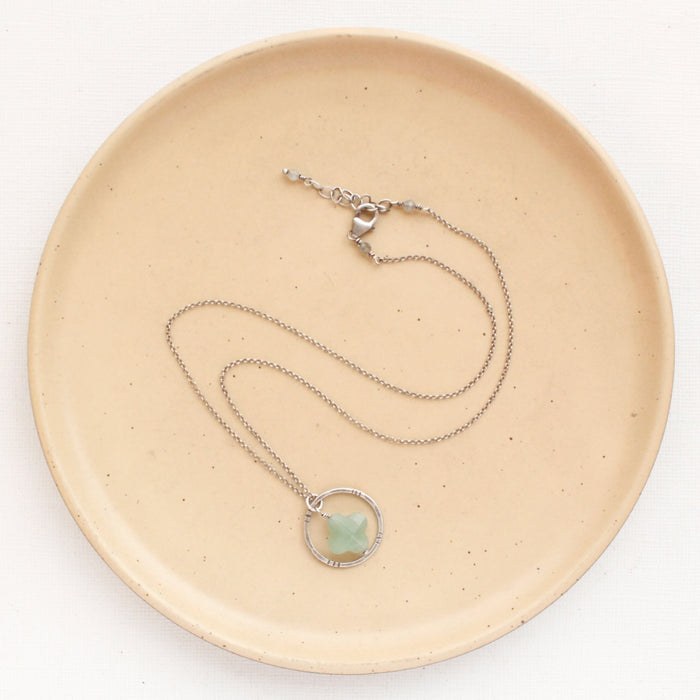 Labradorite & Peridot Necklace