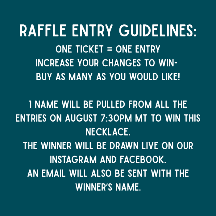Raffle Ticket: Campitos Turquoise Necklace