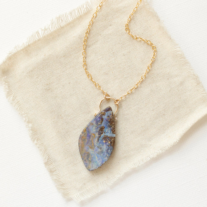 Boulder Opal Necklace