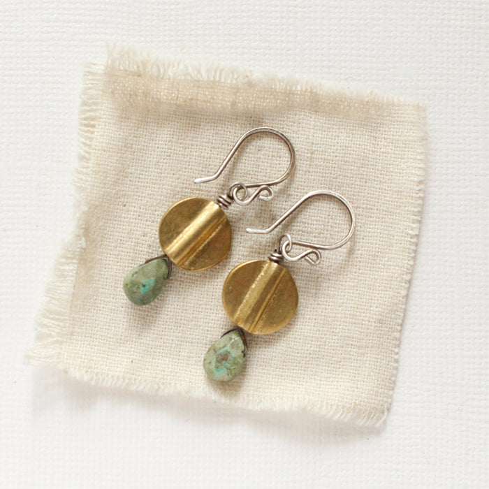 Mythos African Jasper Drop Earrings