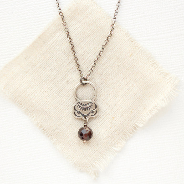 Garnet Jolie Necklace