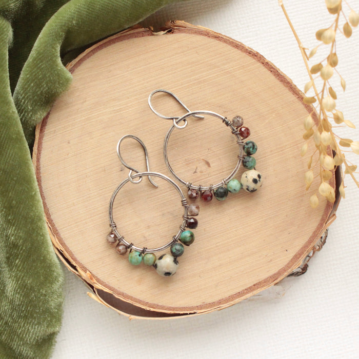 Lona Hoop Earrings