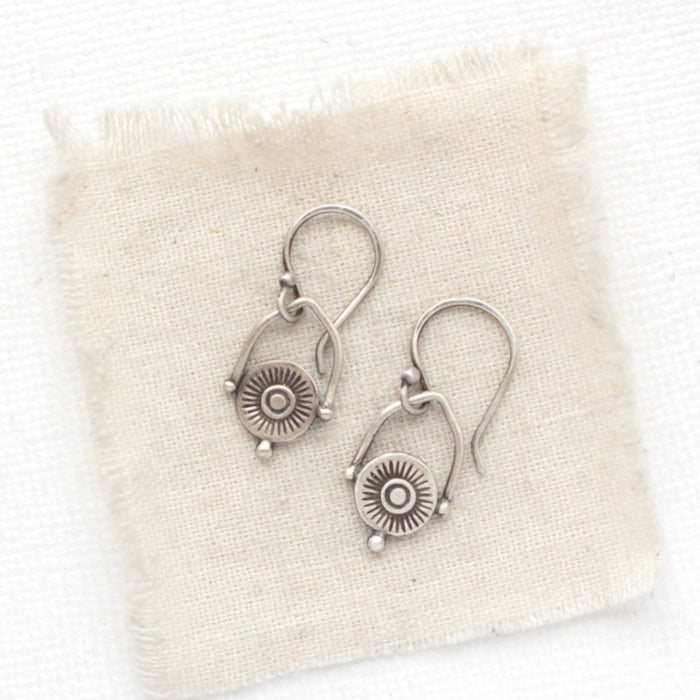 Mini Talara Shield Earrings