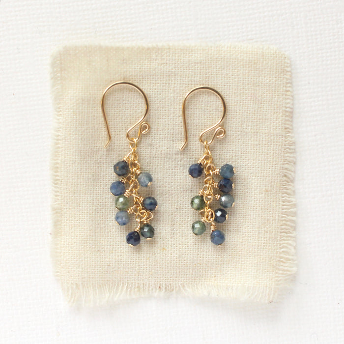 Sapphire Fringe Earrings