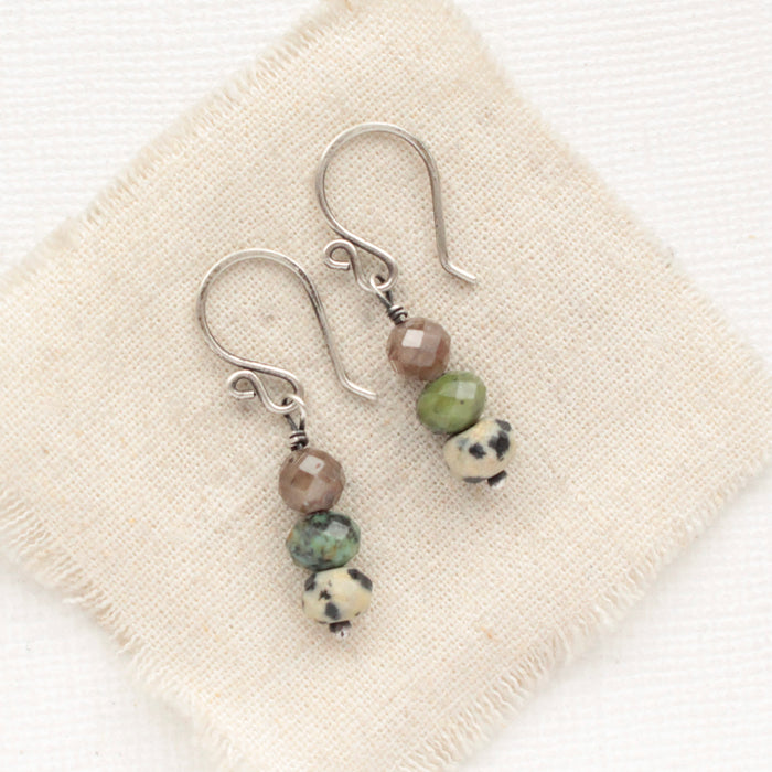 Stacked Lona Earrings