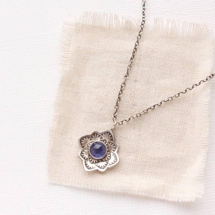 Desert Rose Tanzanite Necklace