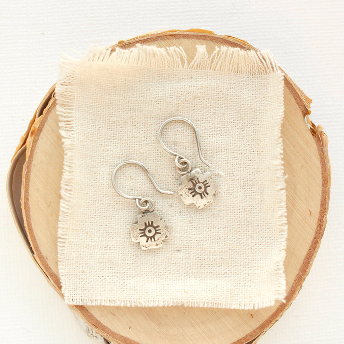 Zuni Cross Earrings